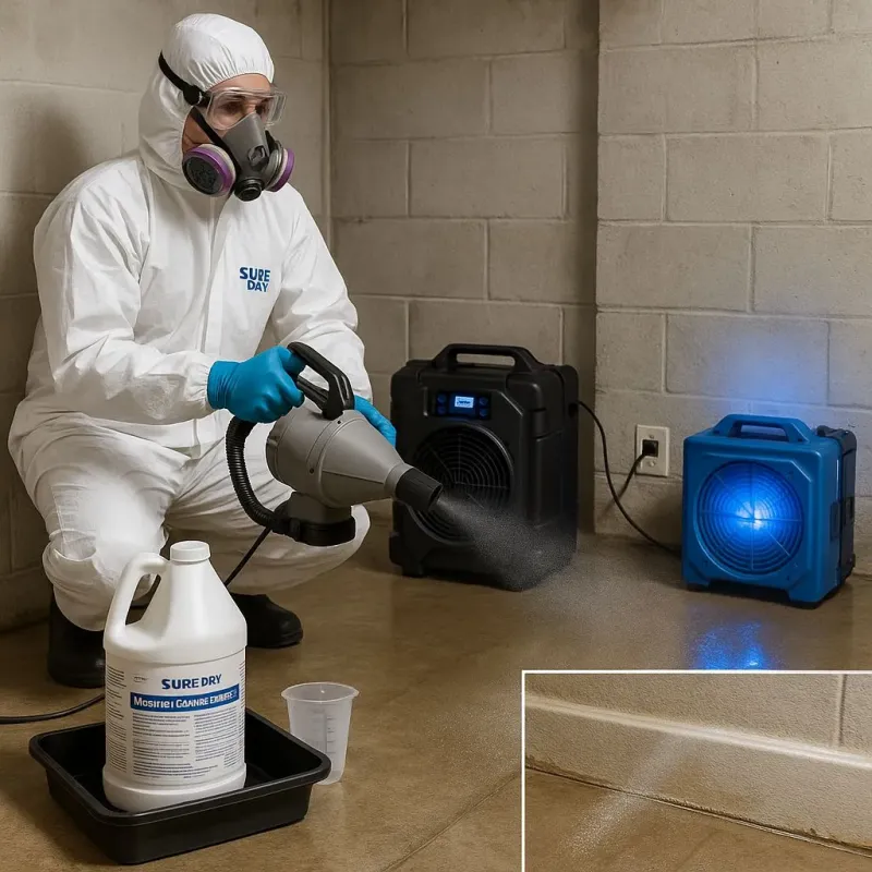 Sanitization and Odor Removal process in Gunbarrel, CO