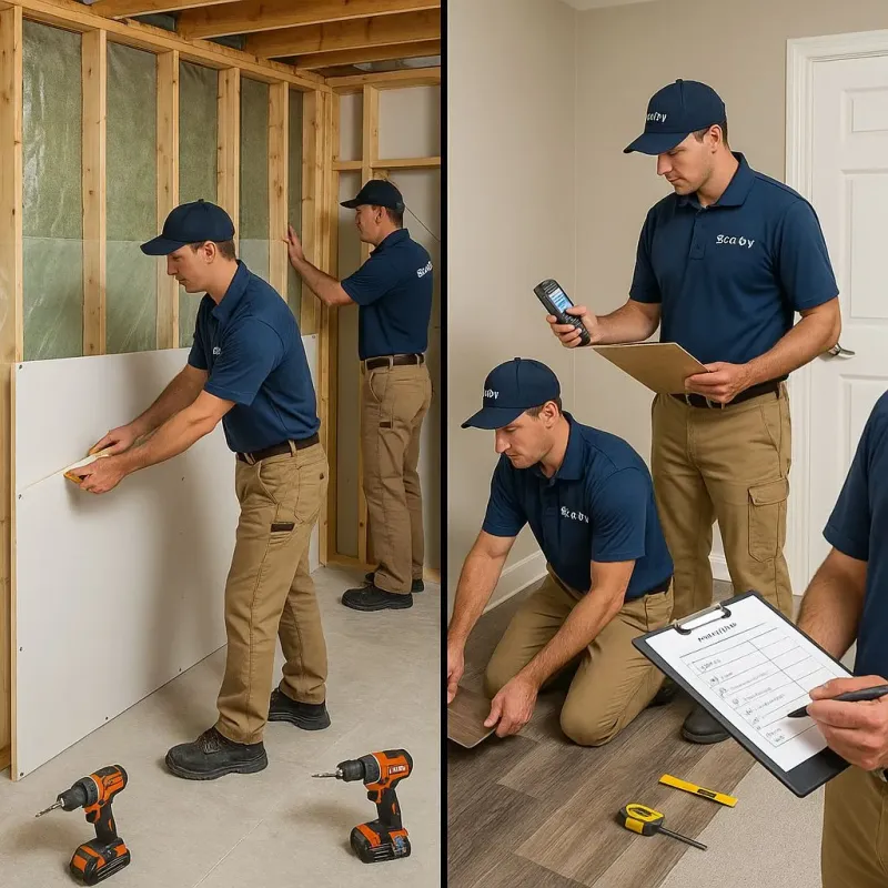 Repairs and Reconstruction process in Gunbarrel, CO