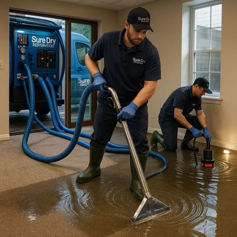 Water Extraction and Removal process in Gunbarrel, CO